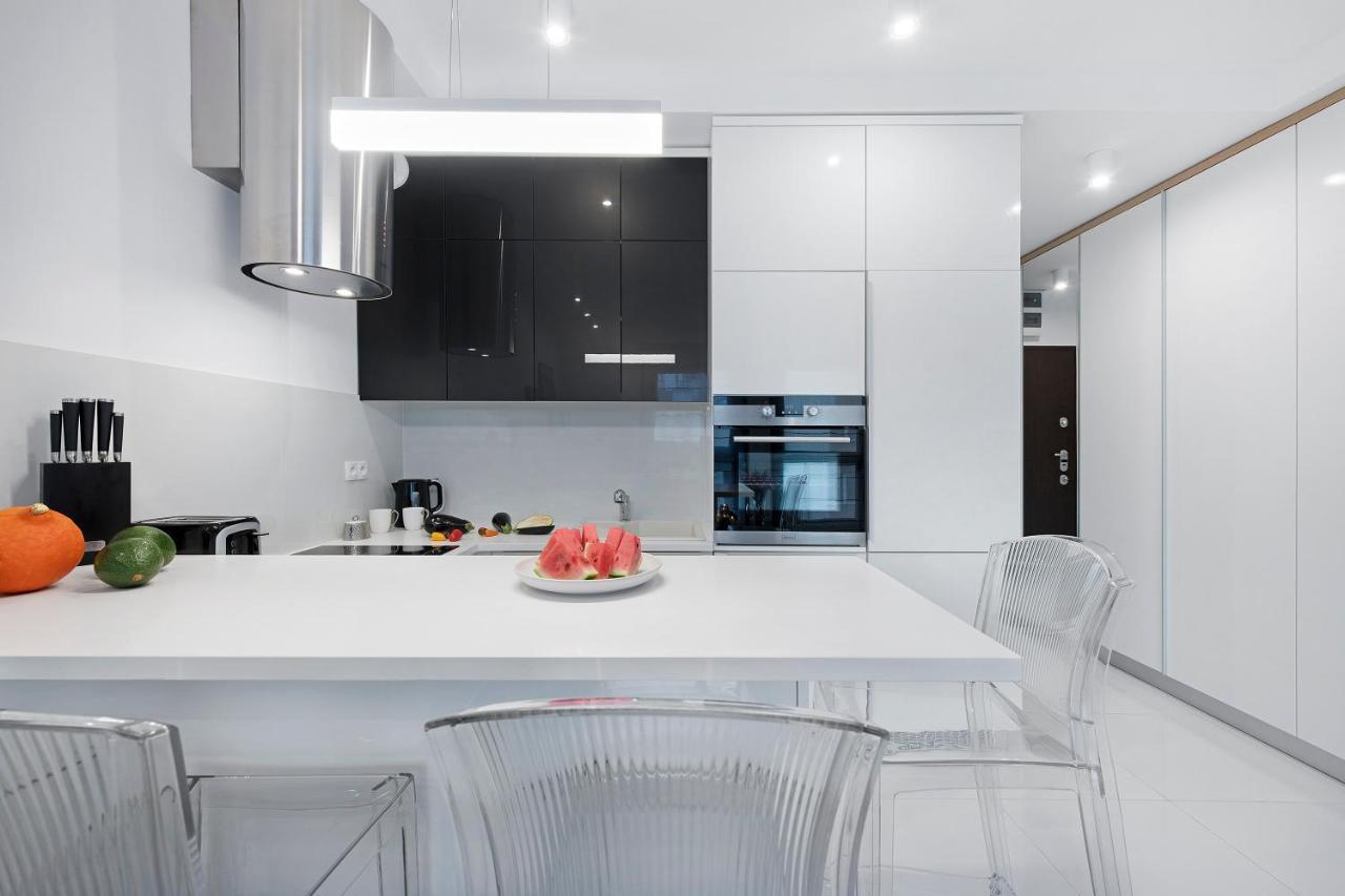 Plac Bankowy Serviced Apartments Warschau Buitenkant foto